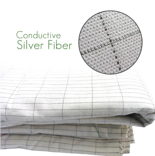 Grounded Bed Sheet for Improved Health and Connection to Mother Earth - Available in Multiple Sizes